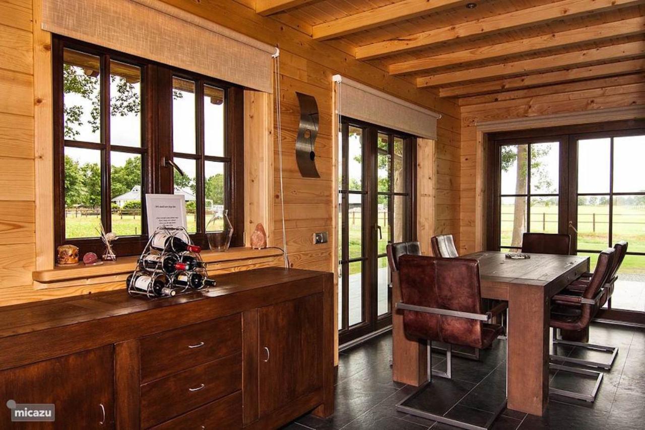 Houten Villa Tine Den Ham エクステリア 写真